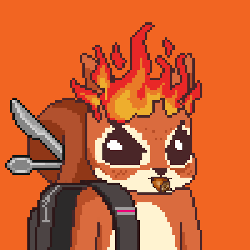 Pixel Squirrels #2487